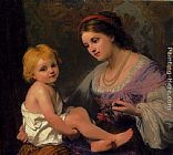 Affection Canvas Paintings - Maternal Affection